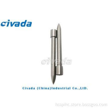 Heavy Load HSS Punches Sharp Angle Tip Pilot Punch For Cutt